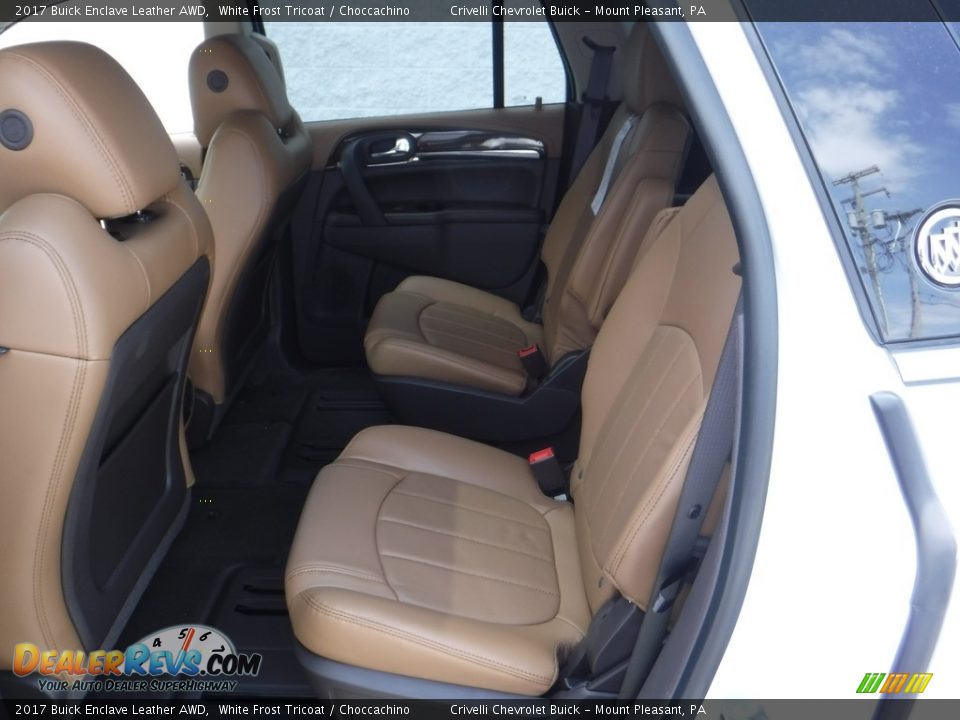 Rear Seat of 2017 Buick Enclave Leather AWD Photo #26