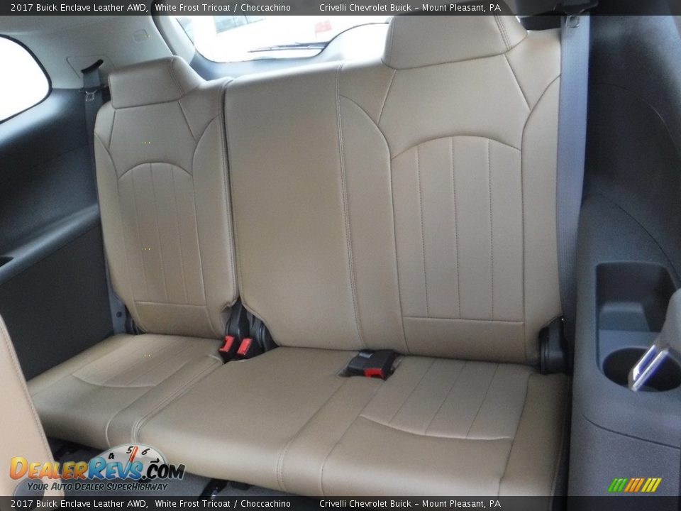 Rear Seat of 2017 Buick Enclave Leather AWD Photo #27