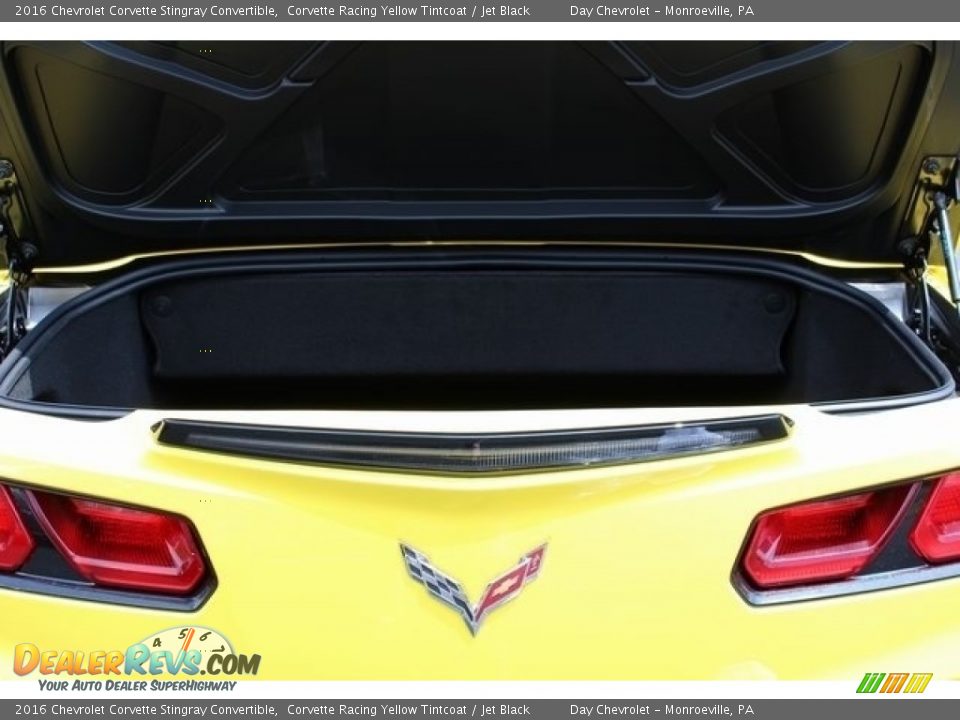 2016 Chevrolet Corvette Stingray Convertible Corvette Racing Yellow Tintcoat / Jet Black Photo #12