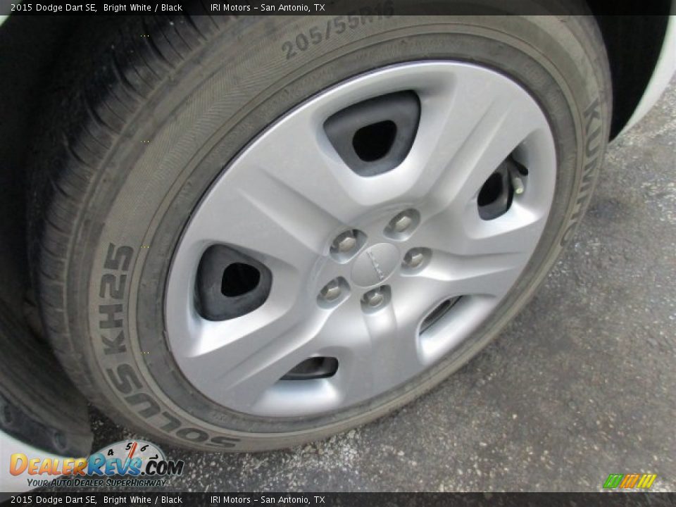 2015 Dodge Dart SE Bright White / Black Photo #5