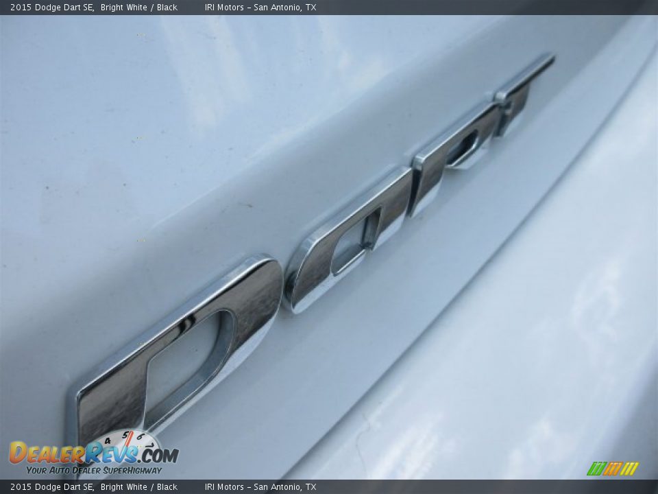 2015 Dodge Dart SE Bright White / Black Photo #9