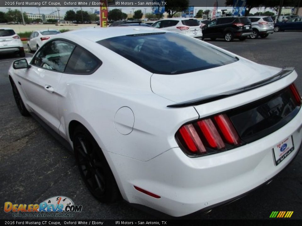 2016 Ford Mustang GT Coupe Oxford White / Ebony Photo #4