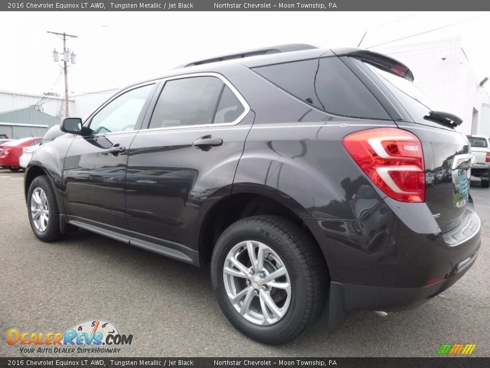 2016 Chevrolet Equinox LT AWD Tungsten Metallic / Jet Black Photo #8