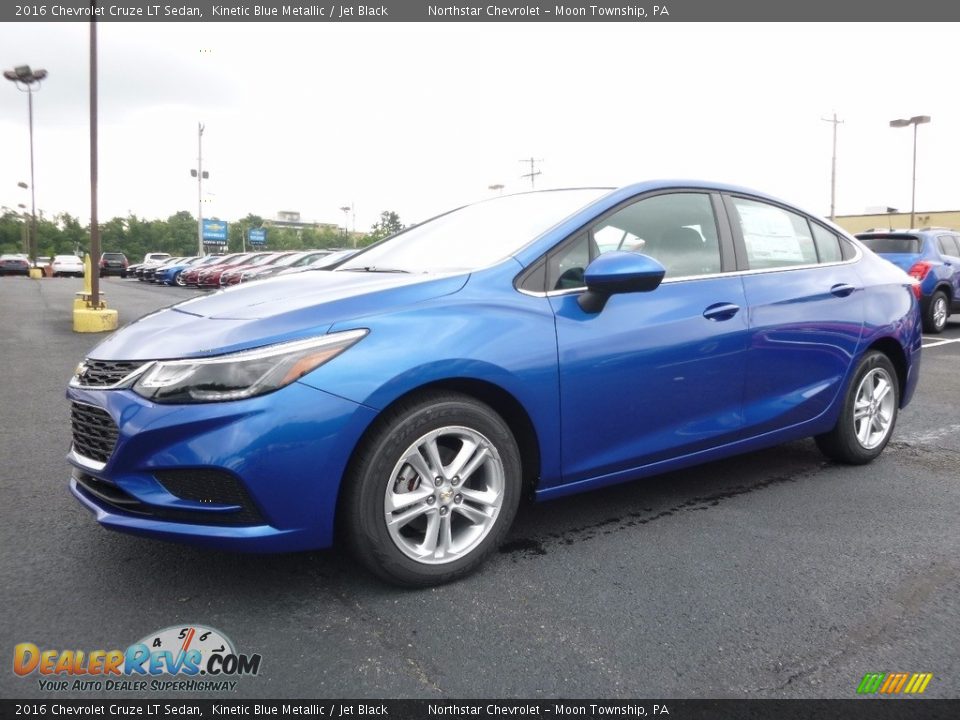 2016 Chevrolet Cruze LT Sedan Kinetic Blue Metallic / Jet Black Photo #1