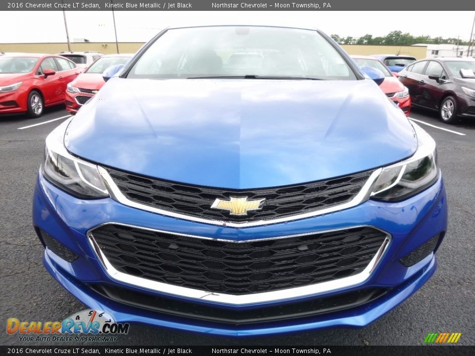 2016 Chevrolet Cruze LT Sedan Kinetic Blue Metallic / Jet Black Photo #2