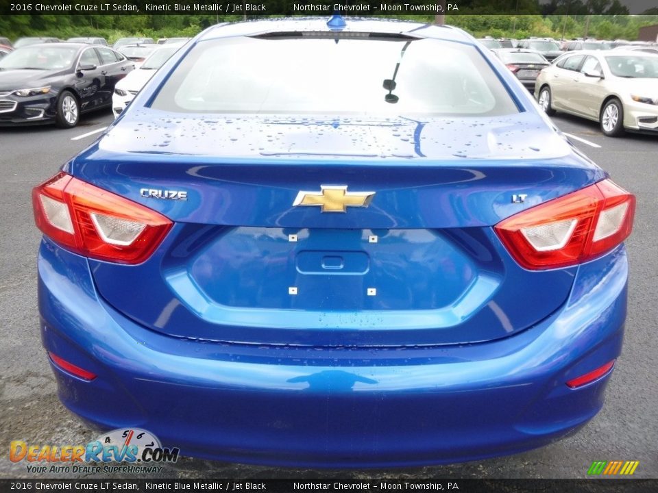 2016 Chevrolet Cruze LT Sedan Kinetic Blue Metallic / Jet Black Photo #8