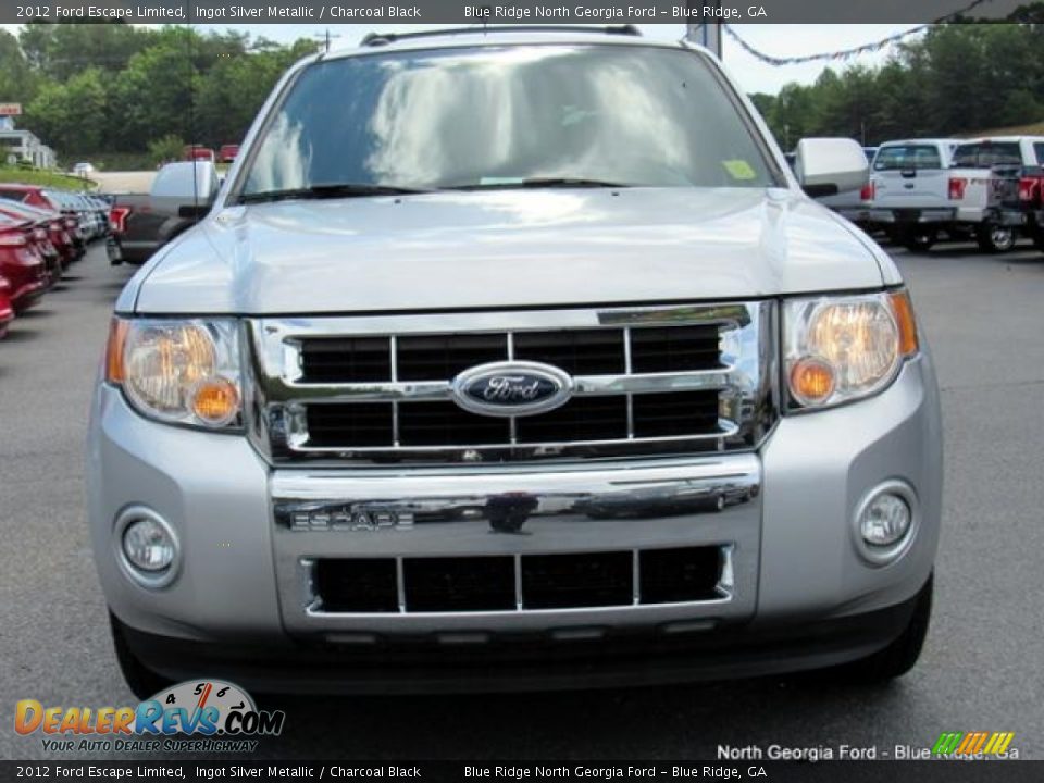 2012 Ford Escape Limited Ingot Silver Metallic / Charcoal Black Photo #8