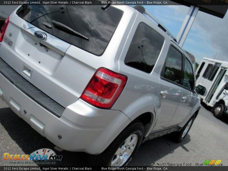 2012 Ford Escape Limited Ingot Silver Metallic / Charcoal Black Photo #36