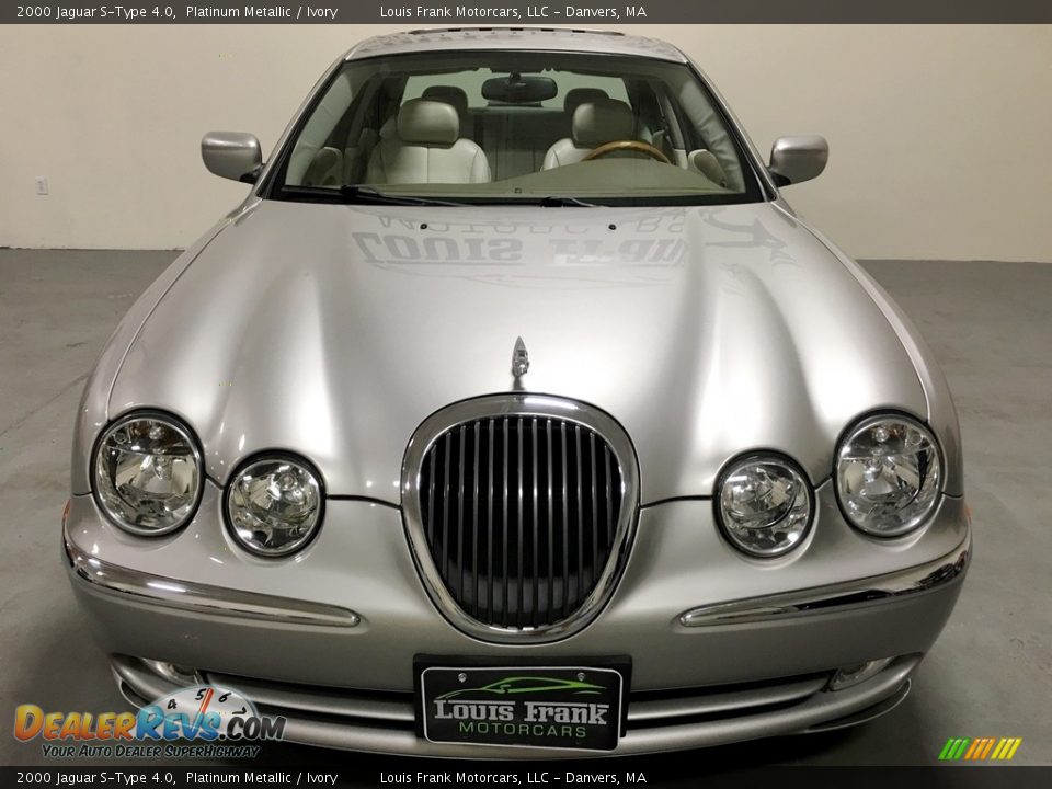 2000 Jaguar S-Type 4.0 Platinum Metallic / Ivory Photo #27