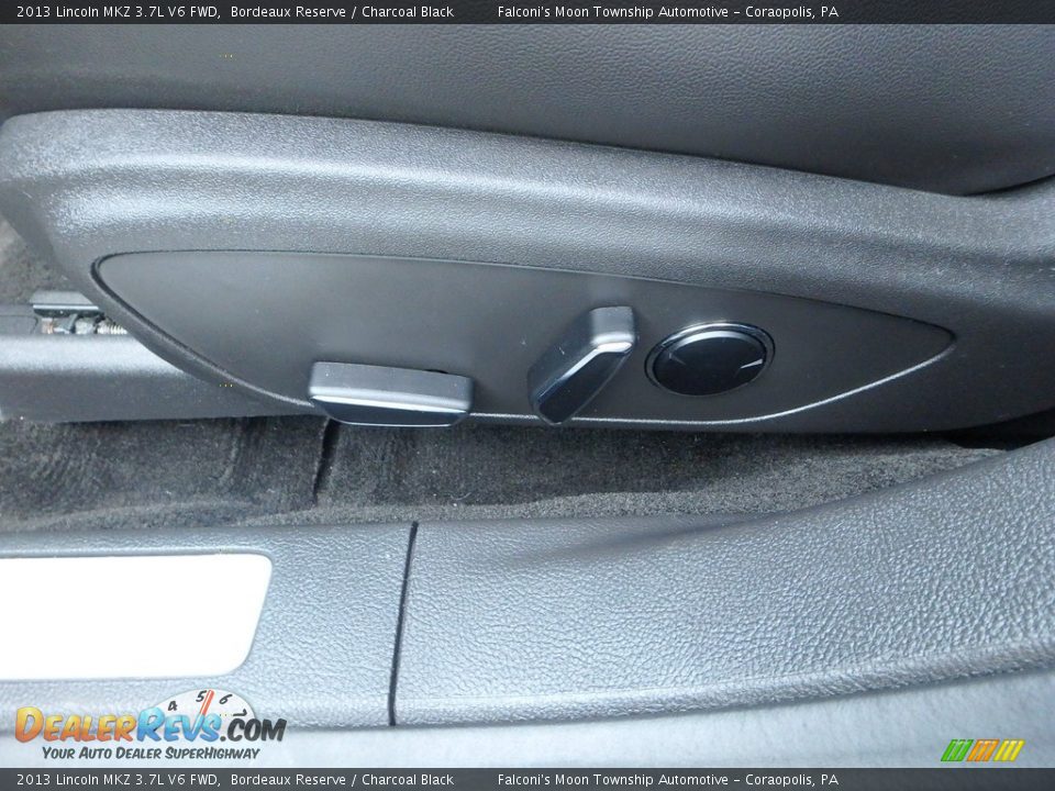 2013 Lincoln MKZ 3.7L V6 FWD Bordeaux Reserve / Charcoal Black Photo #19
