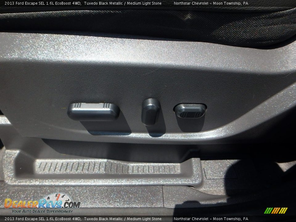 2013 Ford Escape SEL 1.6L EcoBoost 4WD Tuxedo Black Metallic / Medium Light Stone Photo #26