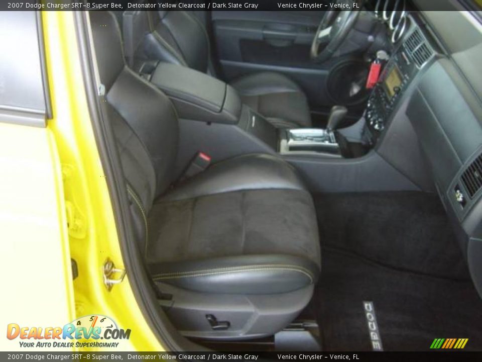 2007 Dodge Charger SRT-8 Super Bee Detonator Yellow Clearcoat / Dark Slate Gray Photo #21