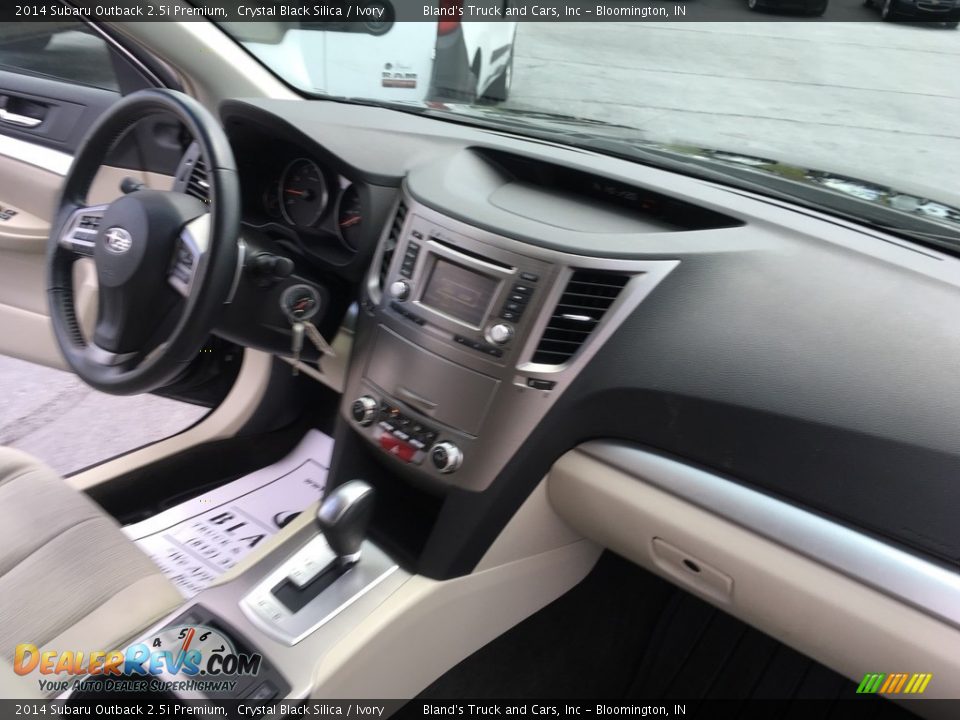 2014 Subaru Outback 2.5i Premium Crystal Black Silica / Ivory Photo #4