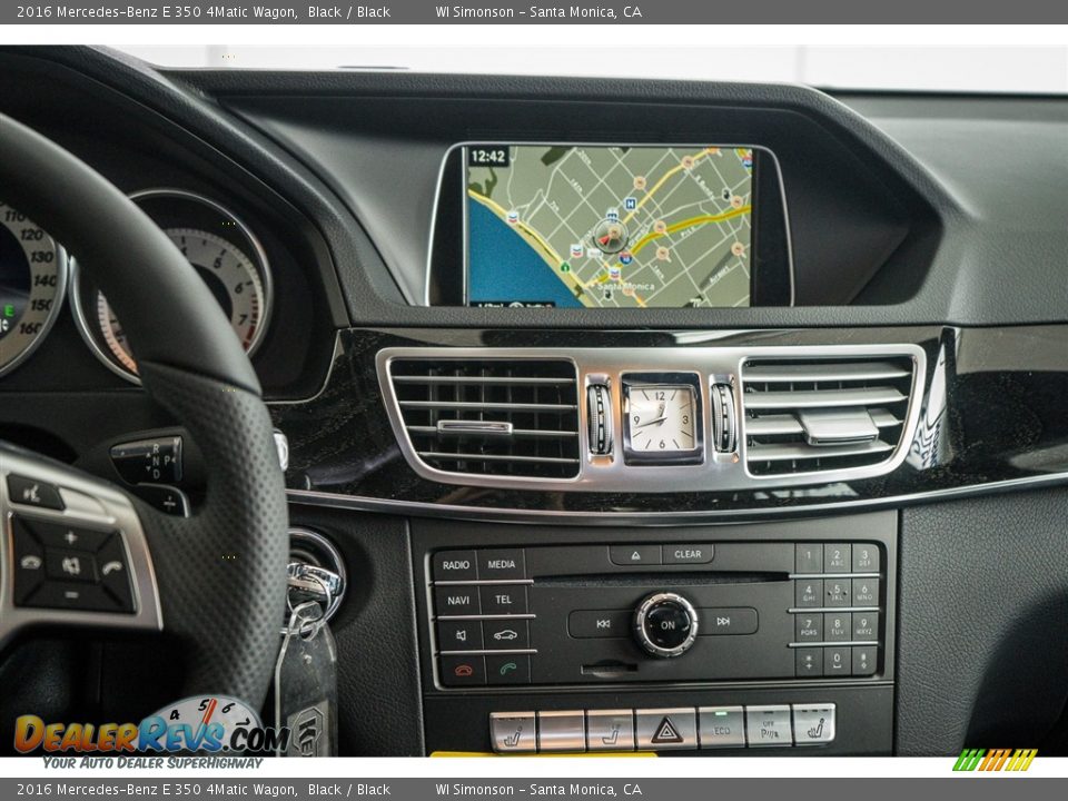 2016 Mercedes-Benz E 350 4Matic Wagon Black / Black Photo #7