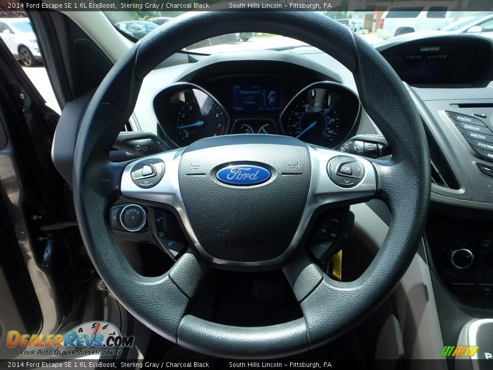2014 Ford Escape SE 1.6L EcoBoost Sterling Gray / Charcoal Black Photo #21