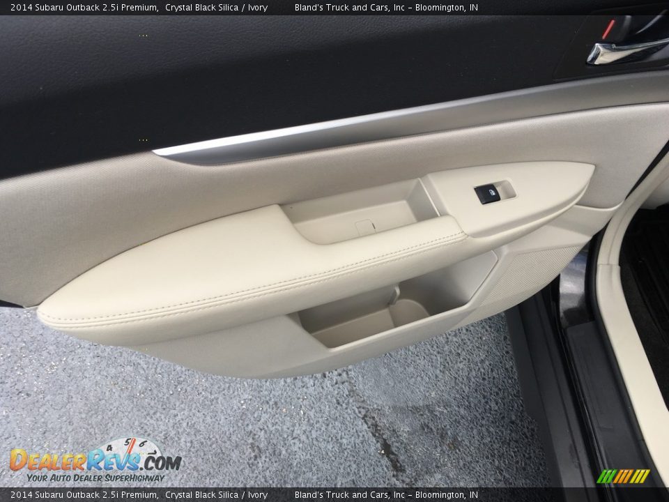 2014 Subaru Outback 2.5i Premium Crystal Black Silica / Ivory Photo #13
