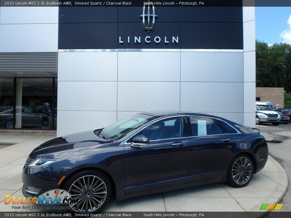 2013 Lincoln MKZ 2.0L EcoBoost AWD Smoked Quartz / Charcoal Black Photo #1