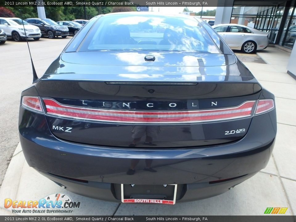2013 Lincoln MKZ 2.0L EcoBoost AWD Smoked Quartz / Charcoal Black Photo #4