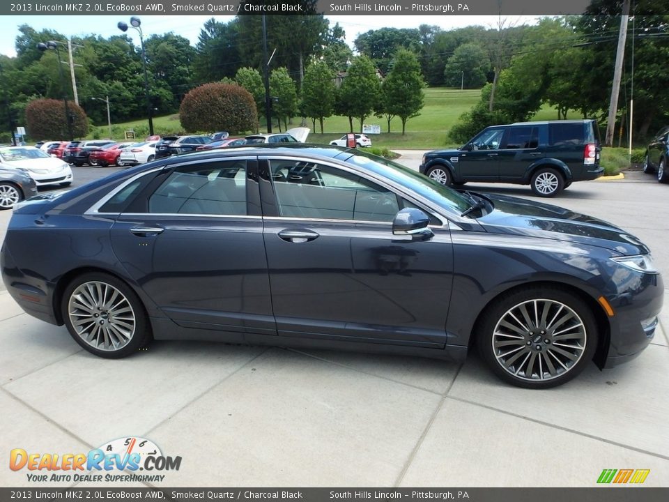 2013 Lincoln MKZ 2.0L EcoBoost AWD Smoked Quartz / Charcoal Black Photo #6