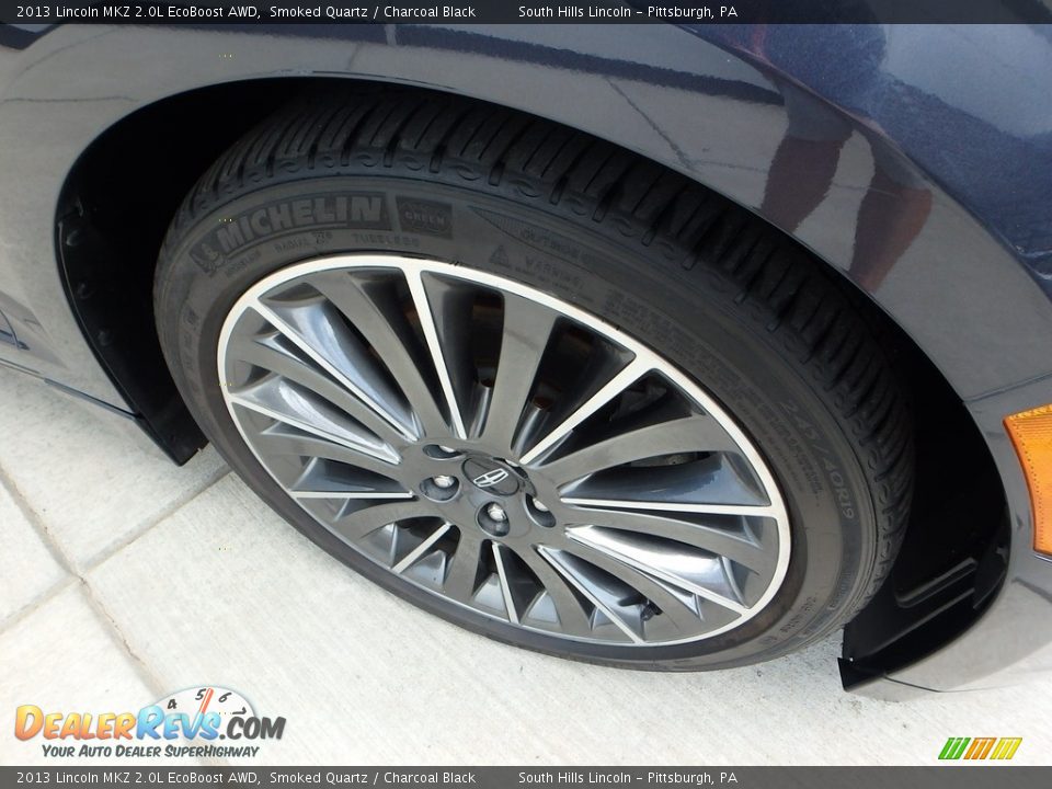 2013 Lincoln MKZ 2.0L EcoBoost AWD Smoked Quartz / Charcoal Black Photo #9