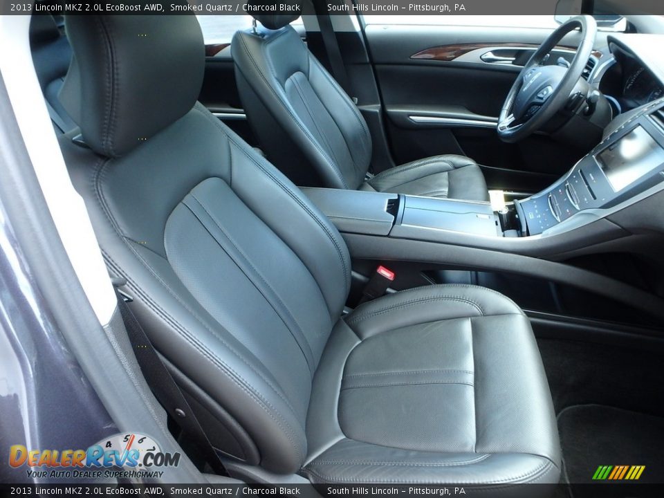 2013 Lincoln MKZ 2.0L EcoBoost AWD Smoked Quartz / Charcoal Black Photo #10