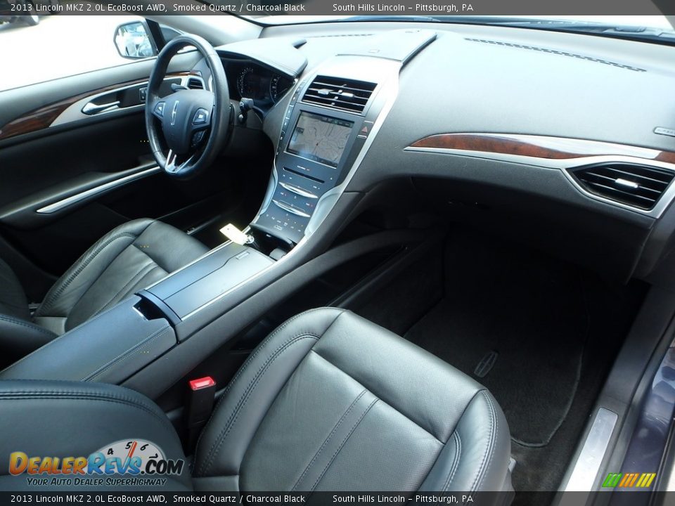 2013 Lincoln MKZ 2.0L EcoBoost AWD Smoked Quartz / Charcoal Black Photo #11