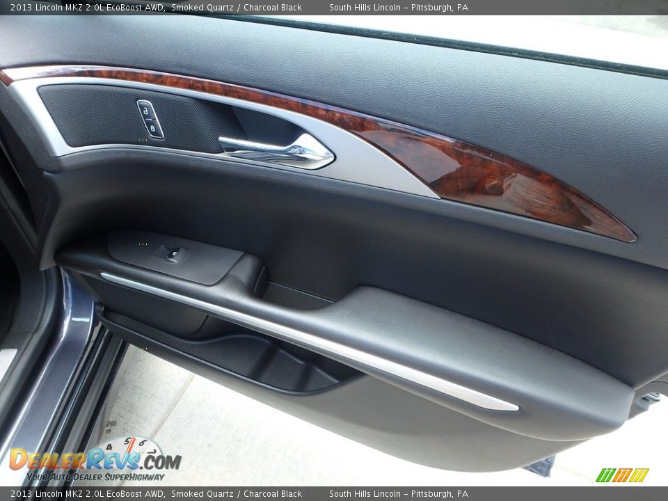 2013 Lincoln MKZ 2.0L EcoBoost AWD Smoked Quartz / Charcoal Black Photo #12