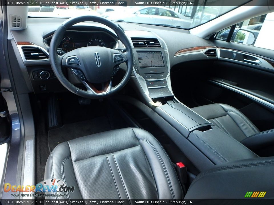 2013 Lincoln MKZ 2.0L EcoBoost AWD Smoked Quartz / Charcoal Black Photo #17