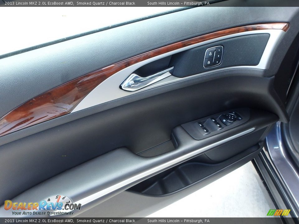 2013 Lincoln MKZ 2.0L EcoBoost AWD Smoked Quartz / Charcoal Black Photo #18