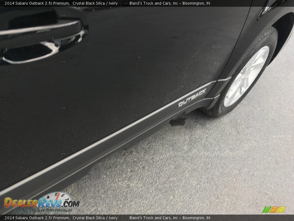 2014 Subaru Outback 2.5i Premium Crystal Black Silica / Ivory Photo #34