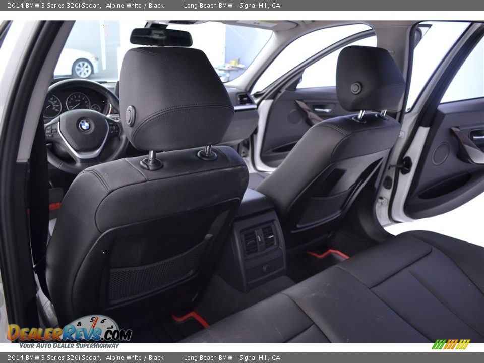2014 BMW 3 Series 320i Sedan Alpine White / Black Photo #14