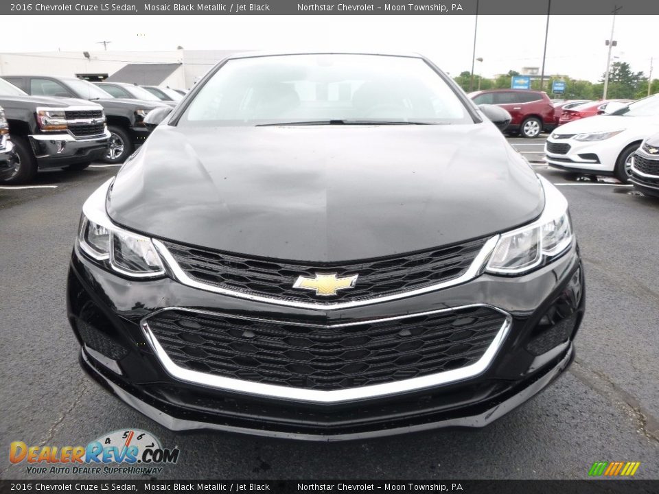 2016 Chevrolet Cruze LS Sedan Mosaic Black Metallic / Jet Black Photo #2