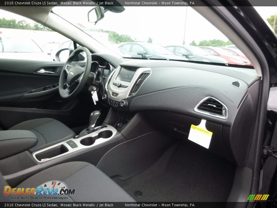 2016 Chevrolet Cruze LS Sedan Mosaic Black Metallic / Jet Black Photo #5