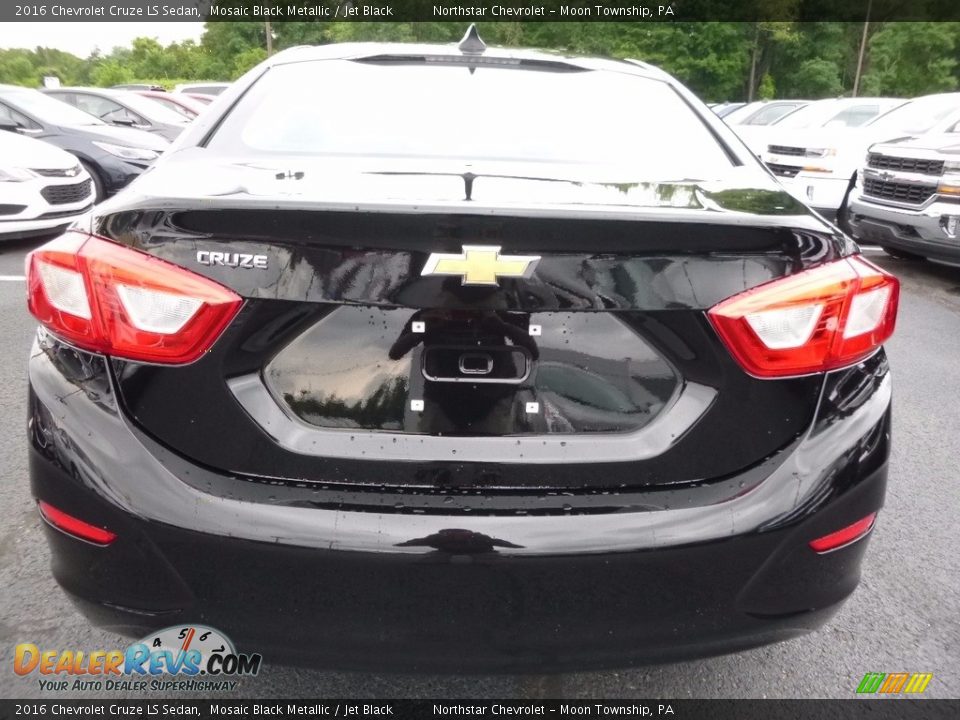 2016 Chevrolet Cruze LS Sedan Mosaic Black Metallic / Jet Black Photo #8