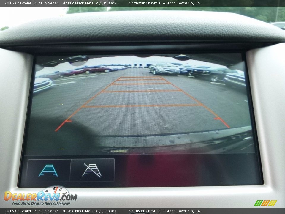 2016 Chevrolet Cruze LS Sedan Mosaic Black Metallic / Jet Black Photo #19