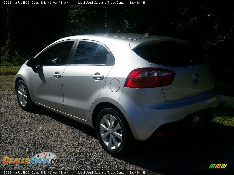 2013 Kia Rio EX 5-Door Bright Silver / Black Photo #6
