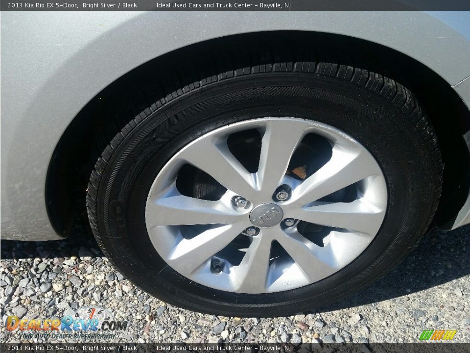 2013 Kia Rio EX 5-Door Bright Silver / Black Photo #29