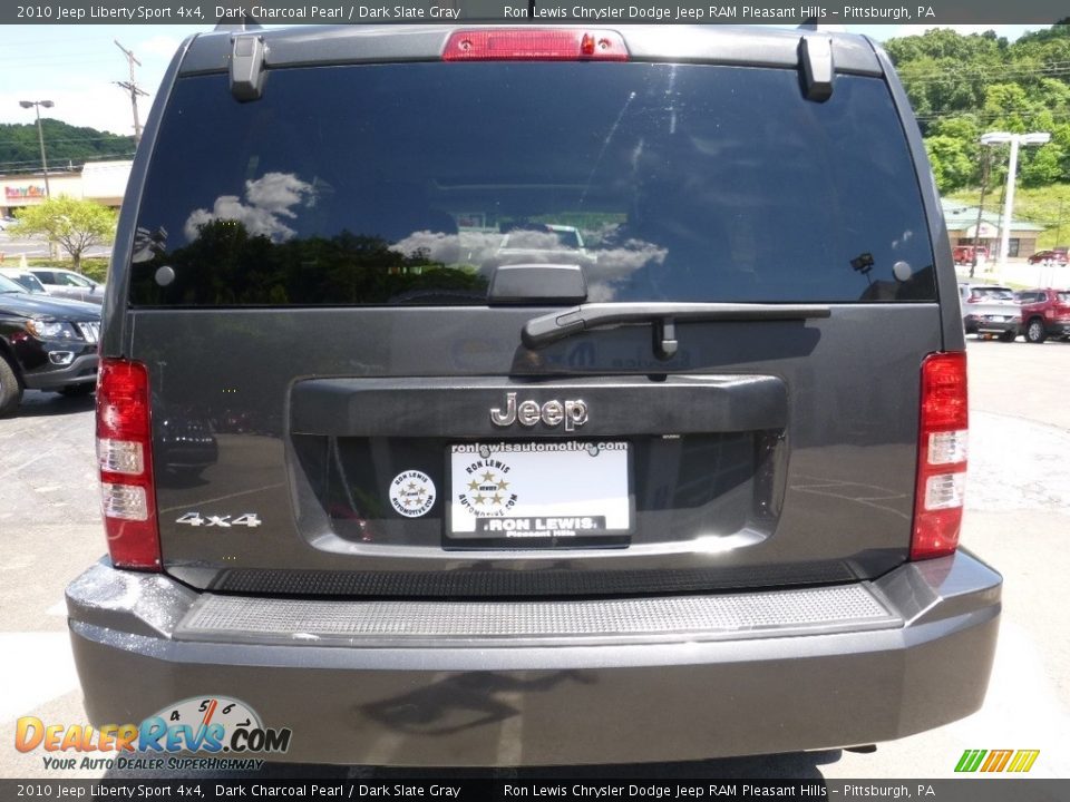 2010 Jeep Liberty Sport 4x4 Dark Charcoal Pearl / Dark Slate Gray Photo #4