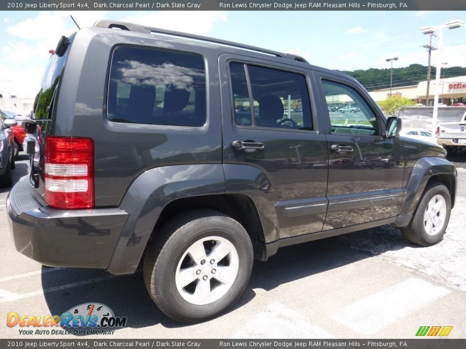 2010 Jeep Liberty Sport 4x4 Dark Charcoal Pearl / Dark Slate Gray Photo #6