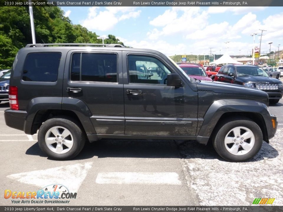 2010 Jeep Liberty Sport 4x4 Dark Charcoal Pearl / Dark Slate Gray Photo #7