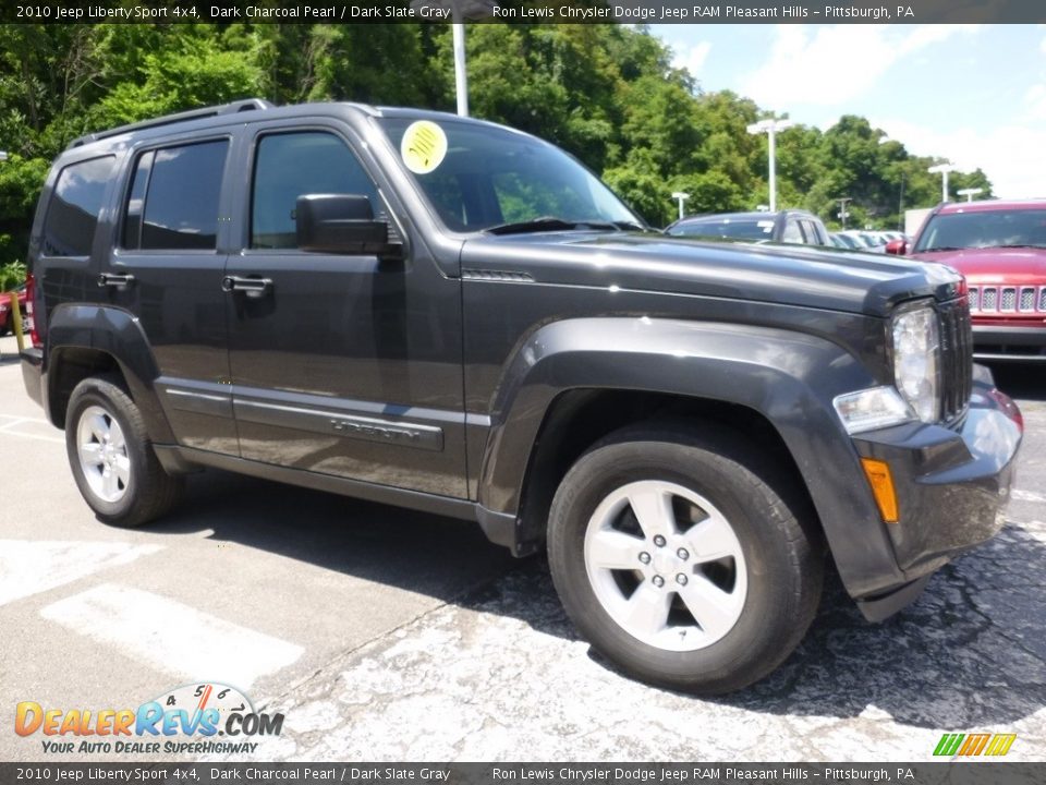 2010 Jeep Liberty Sport 4x4 Dark Charcoal Pearl / Dark Slate Gray Photo #8
