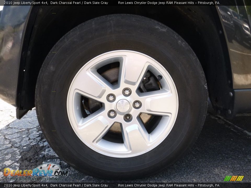 2010 Jeep Liberty Sport 4x4 Dark Charcoal Pearl / Dark Slate Gray Photo #10