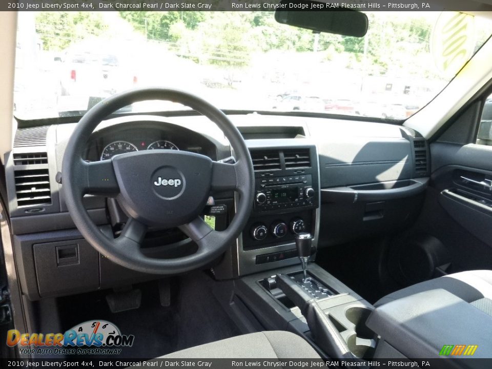 2010 Jeep Liberty Sport 4x4 Dark Charcoal Pearl / Dark Slate Gray Photo #13