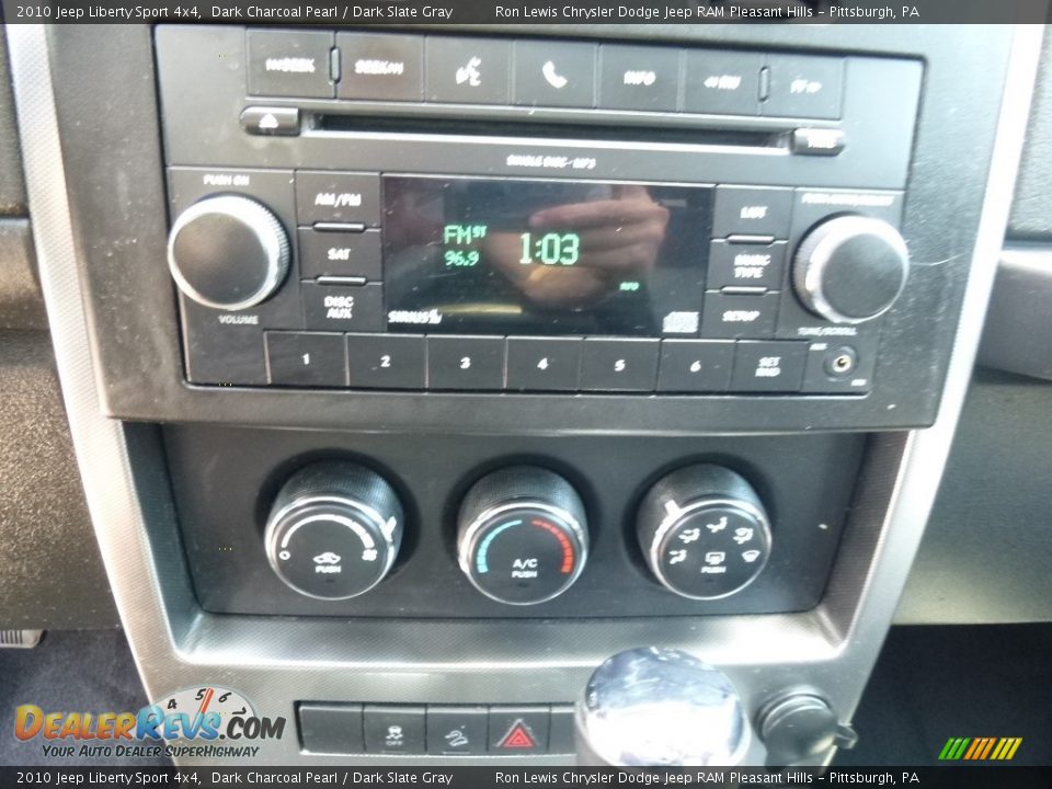 2010 Jeep Liberty Sport 4x4 Dark Charcoal Pearl / Dark Slate Gray Photo #19