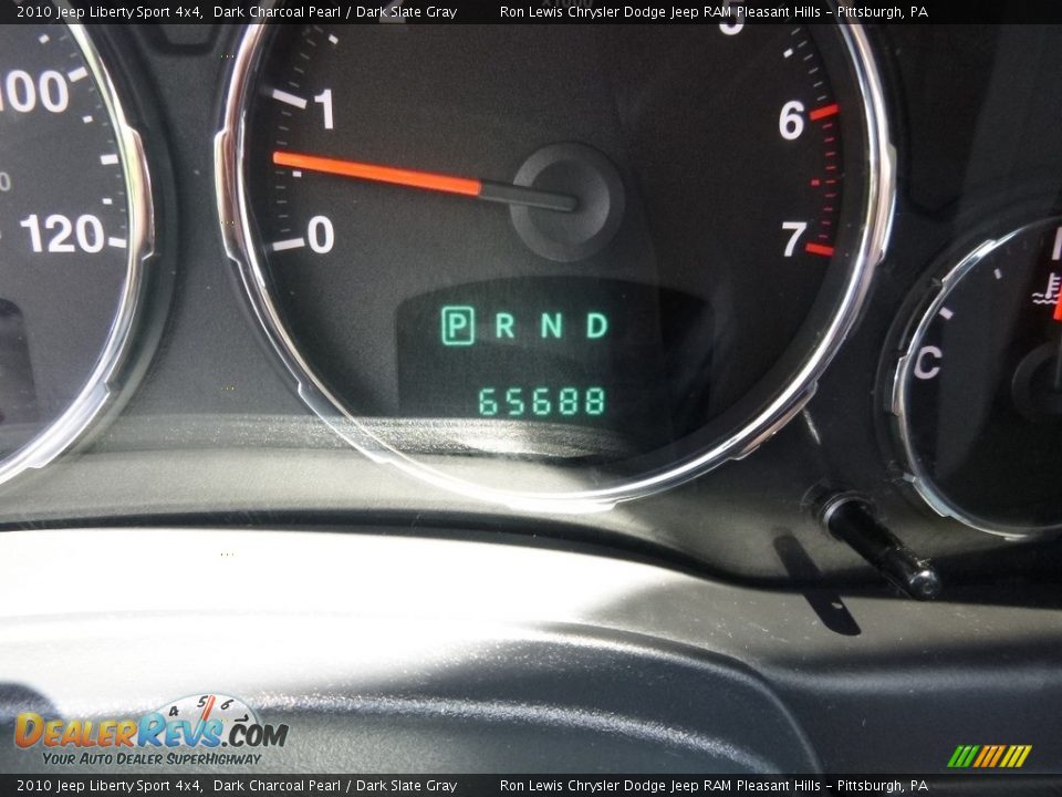 2010 Jeep Liberty Sport 4x4 Dark Charcoal Pearl / Dark Slate Gray Photo #20