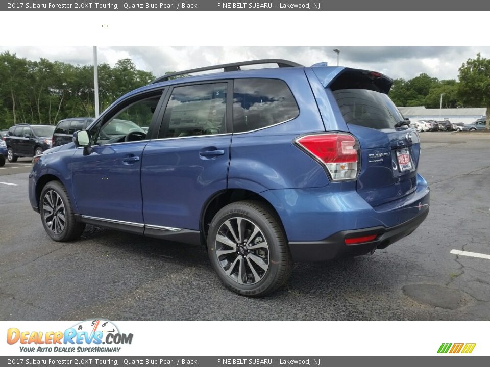 2017 Subaru Forester 2.0XT Touring Quartz Blue Pearl / Black Photo #4