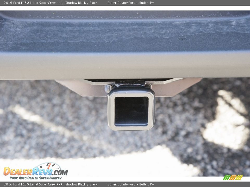 2016 Ford F150 Lariat SuperCrew 4x4 Shadow Black / Black Photo #4