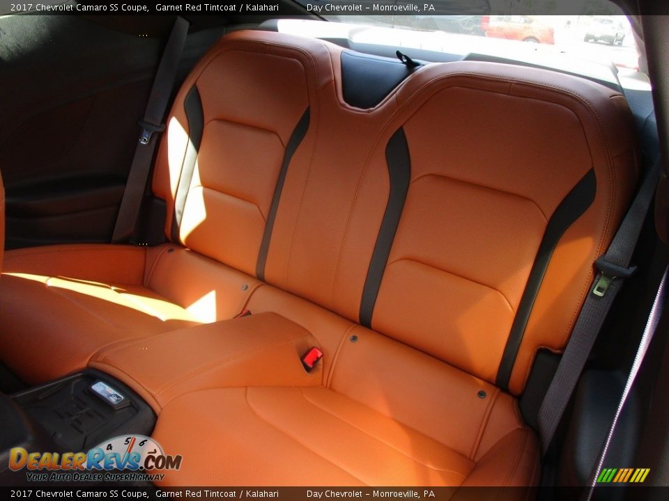 Rear Seat of 2017 Chevrolet Camaro SS Coupe Photo #13
