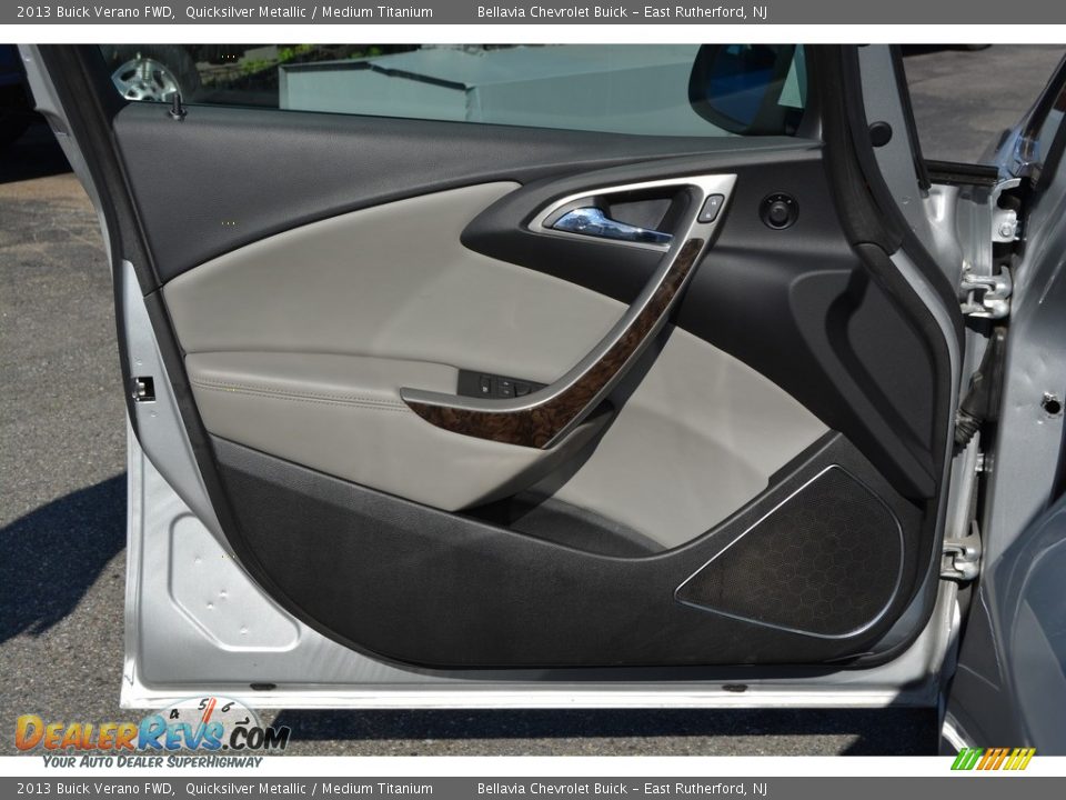 2013 Buick Verano FWD Quicksilver Metallic / Medium Titanium Photo #6