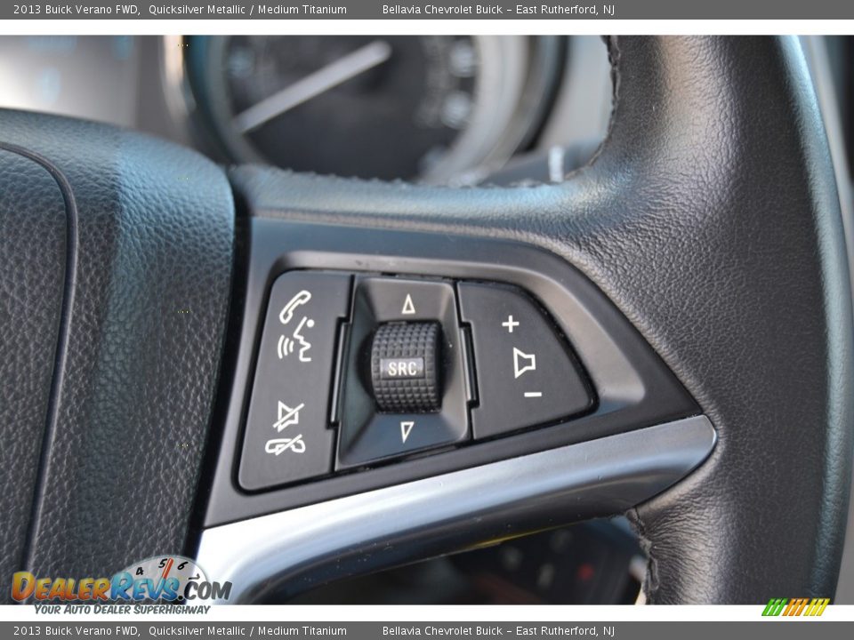 2013 Buick Verano FWD Quicksilver Metallic / Medium Titanium Photo #17